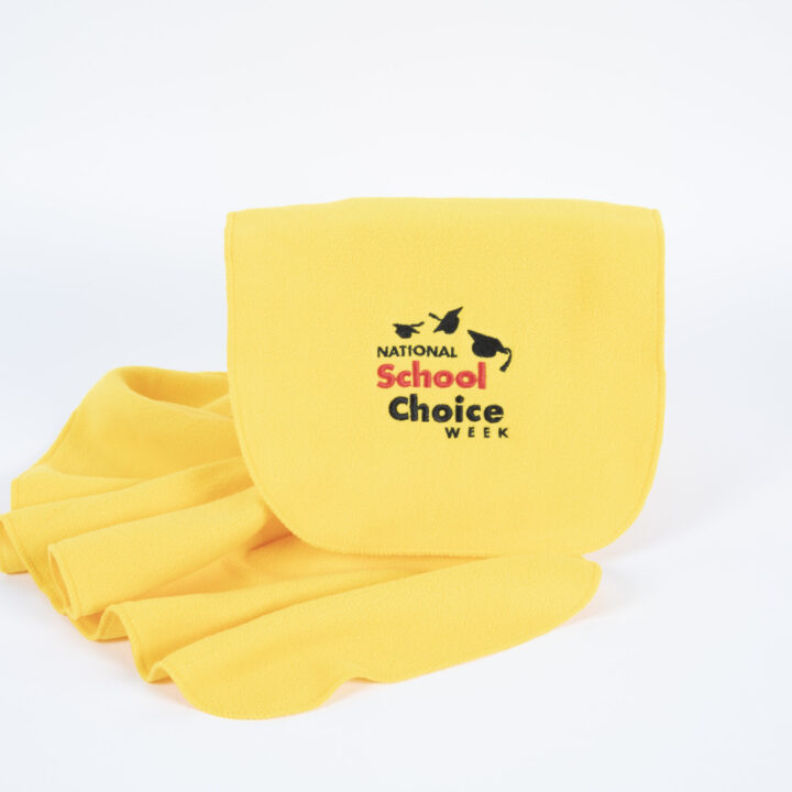 NSCW Yellow Fleece Scarves (Pack of 50)